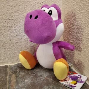 Plush - Yoshi Purple, 8 inch (NEW) - Super Mario - Nintendo